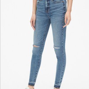 High Rise True Skinny Ankle Jeans, GAP - Size 28